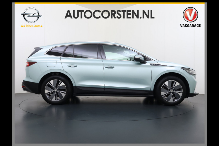 Škoda ENYAQ iV 80 Trekhaak Adap.Cruise SOH 96% Camera Stoel+AchterbankStuurverwarming 3-Zone Ecc Navi Apple Carplay Android Auto P-Assist Privacy Glas Pdc Bluetooth Assistentie Pakket Climate Pakket Comfort Pakket 1.000KG Trekgewicht 1e Eigenaar Dealeronderhouden