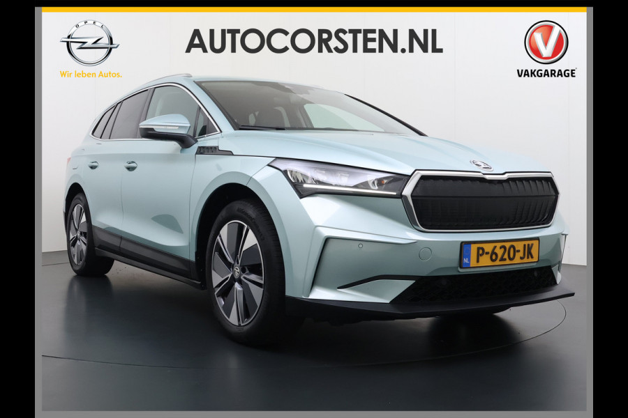 Škoda ENYAQ iV 80 Trekhaak Adap.Cruise SOH 96% Camera Stoel+AchterbankStuurverwarming 3-Zone Ecc Navi Apple Carplay Android Auto P-Assist Privacy Glas Pdc Bluetooth Assistentie Pakket Climate Pakket Comfort Pakket 1.000KG Trekgewicht 1e Eigenaar Dealeronderhouden