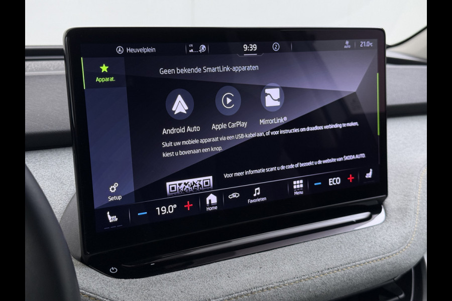 Škoda ENYAQ iV 80 Trekhaak Adap.Cruise SOH 96% Camera Stoel+AchterbankStuurverwarming 3-Zone Ecc Navi Apple Carplay Android Auto P-Assist Privacy Glas Pdc Bluetooth Assistentie Pakket Climate Pakket Comfort Pakket 1.000KG Trekgewicht 1e Eigenaar Dealeronderhouden