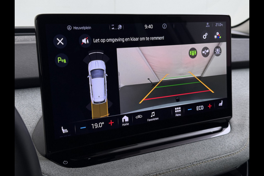 Škoda ENYAQ iV 80 Trekhaak Adap.Cruise SOH 96% Camera Stoel+AchterbankStuurverwarming 3-Zone Ecc Navi Apple Carplay Android Auto P-Assist Privacy Glas Pdc Bluetooth Assistentie Pakket Climate Pakket Comfort Pakket 1.000KG Trekgewicht 1e Eigenaar Dealeronderhouden
