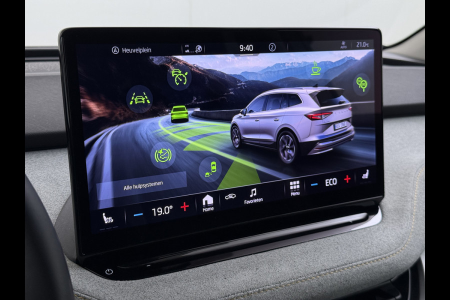 Škoda ENYAQ iV 80 Trekhaak Adap.Cruise SOH 96% Camera Stoel+AchterbankStuurverwarming 3-Zone Ecc Navi Apple Carplay Android Auto P-Assist Privacy Glas Pdc Bluetooth Assistentie Pakket Climate Pakket Comfort Pakket 1.000KG Trekgewicht 1e Eigenaar Dealeronderhouden