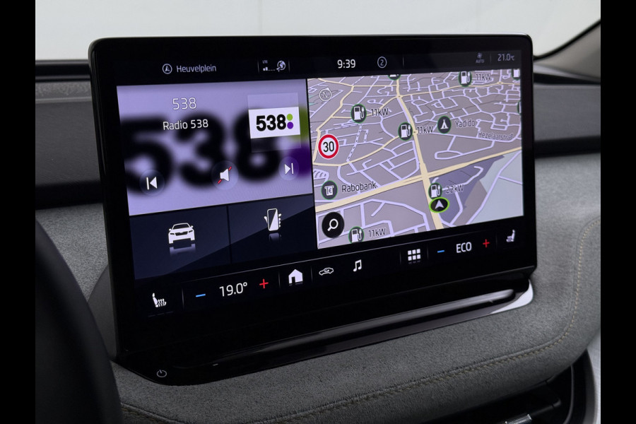 Škoda ENYAQ iV 80 Trekhaak Adap.Cruise SOH 96% Camera Stoel+AchterbankStuurverwarming 3-Zone Ecc Navi Apple Carplay Android Auto P-Assist Privacy Glas Pdc Bluetooth Assistentie Pakket Climate Pakket Comfort Pakket 1.000KG Trekgewicht 1e Eigenaar Dealeronderhouden