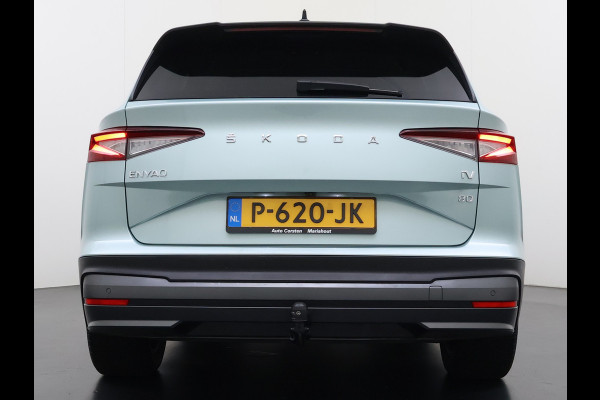 Škoda ENYAQ iV 80 Trekhaak Adap.Cruise SOH 96% Camera Stoel+AchterbankStuurverwarming 3-Zone Ecc Navi Apple Carplay Android Auto P-Assist Privacy Glas Pdc Bluetooth Assistentie Pakket Climate Pakket Comfort Pakket 1.000KG Trekgewicht 1e Eigenaar Dealeronderhouden