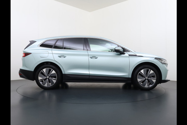 Škoda ENYAQ iV 80 Trekhaak Adap.Cruise SOH 96% Camera Stoel+AchterbankStuurverwarming 3-Zone Ecc Navi Apple Carplay Android Auto P-Assist Privacy Glas Pdc Bluetooth Assistentie Pakket Climate Pakket Comfort Pakket 1.000KG Trekgewicht 1e Eigenaar Dealeronderhouden