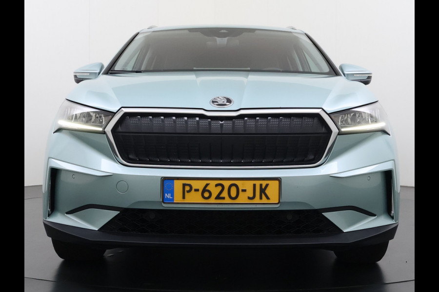 Škoda ENYAQ iV 80 Trekhaak Adap.Cruise SOH 96% Camera Stoel+AchterbankStuurverwarming 3-Zone Ecc Navi Apple Carplay Android Auto P-Assist Privacy Glas Pdc Bluetooth Assistentie Pakket Climate Pakket Comfort Pakket 1.000KG Trekgewicht 1e Eigenaar Dealeronderhouden