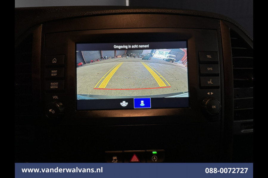 Mercedes-Benz Vito 116 CDI 164pk L2H1 Euro6 Airco | Camera | Navigatie | Apple Carplay | Cruisecontrol Android Auto, Stoelverwarming, Parkeersensoren, Bijrijdersbank