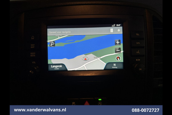 Mercedes-Benz Vito 116 CDI 164pk L2H1 Euro6 Airco | Camera | Navigatie | Apple Carplay | Cruisecontrol Android Auto, Stoelverwarming, Parkeersensoren, Bijrijdersbank