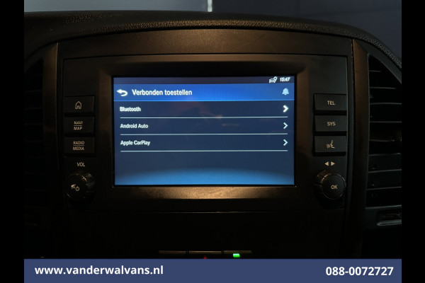 Mercedes-Benz Vito 116 CDI 164pk L2H1 Euro6 Airco | Camera | Navigatie | Apple Carplay | Cruisecontrol Android Auto, Stoelverwarming, Parkeersensoren, Bijrijdersbank