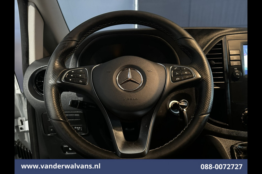 Mercedes-Benz Vito 116 CDI 164pk L2H1 Euro6 Airco | Camera | Navigatie | Apple Carplay | Cruisecontrol Android Auto, Stoelverwarming, Parkeersensoren, Bijrijdersbank