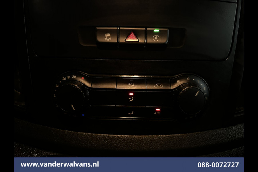 Mercedes-Benz Vito 116 CDI 164pk L2H1 Euro6 Airco | Camera | Navigatie | Apple Carplay | Cruisecontrol Android Auto, Stoelverwarming, Parkeersensoren, Bijrijdersbank