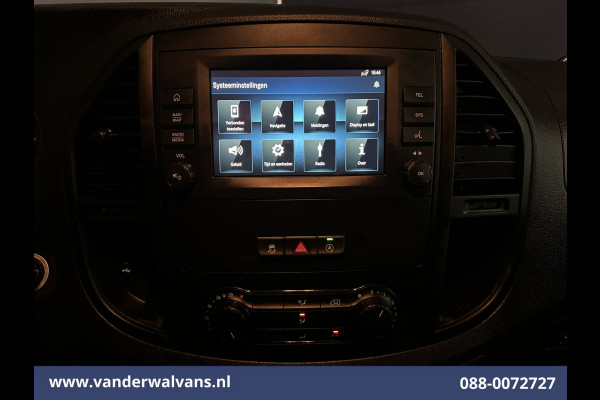 Mercedes-Benz Vito 116 CDI 164pk L2H1 Euro6 Airco | Camera | Navigatie | Apple Carplay | Cruisecontrol Android Auto, Stoelverwarming, Parkeersensoren, Bijrijdersbank