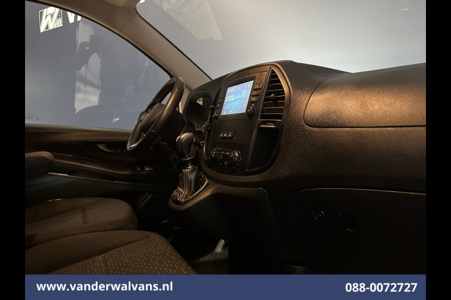 Mercedes-Benz Vito 116 CDI 164pk L2H1 Euro6 Airco | Camera | Navigatie | Apple Carplay | Cruisecontrol Android Auto, Stoelverwarming, Parkeersensoren, Bijrijdersbank