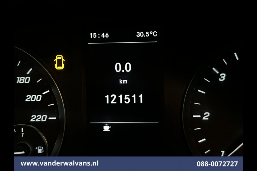 Mercedes-Benz Vito 116 CDI 164pk L2H1 Euro6 Airco | Camera | Navigatie | Apple Carplay | Cruisecontrol Android Auto, Stoelverwarming, Parkeersensoren, Bijrijdersbank
