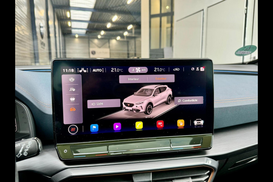CUPRA Formentor 2.0 TSI 4DRIVE 310+PK MATT/LED/VIRTUAL/SFEER/PANO/LEDER+S.VERWARMING+MEMORY/19" LMV/CAM/ACC/ECC/12 MDN GARANTIE!