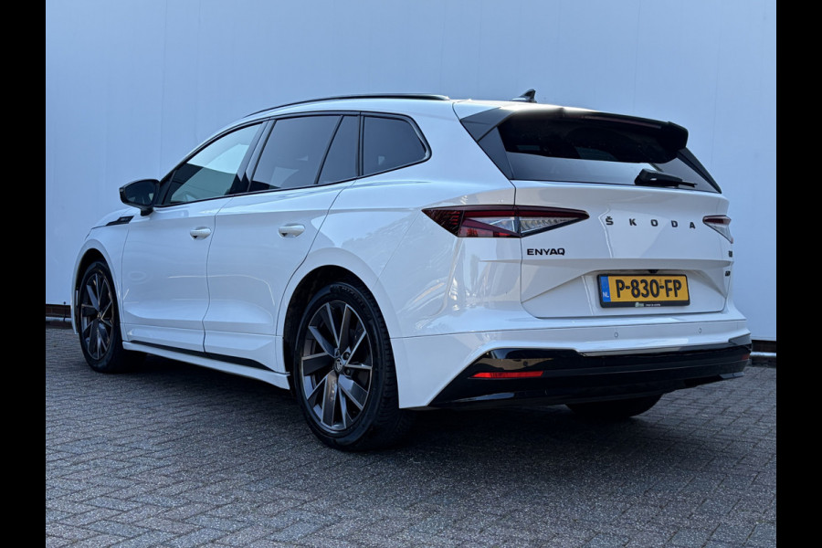Škoda ENYAQ iV 60 Sportline Pano Camera Carplay Led Stoel/Stuurverw Orig.NL Voll.Onderhouden!