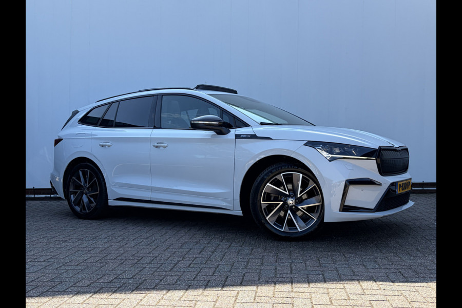 Škoda ENYAQ iV 60 Sportline Pano Camera Carplay Led Stoel/Stuurverw Orig.NL Voll.Onderhouden!