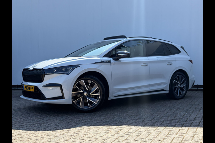 Škoda ENYAQ iV 60 Sportline Pano Camera Carplay Led Stoel/Stuurverw Orig.NL Voll.Onderhouden!