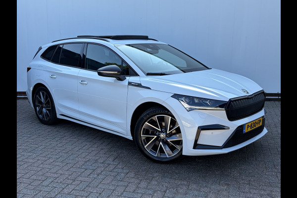 Škoda ENYAQ iV 60 Sportline Pano Camera Carplay Led Stoel/Stuurverw Orig.NL Voll.Onderhouden!