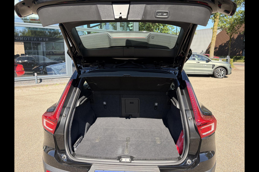 Volvo XC40 Plus Recharge Pure Electric 2WD SOH: 92% | WARMTEPEOMP | STOEL / STUUR VERWARMING | ELEK. ACHTERKLEP | VELGEN LICHT METAAL 19''