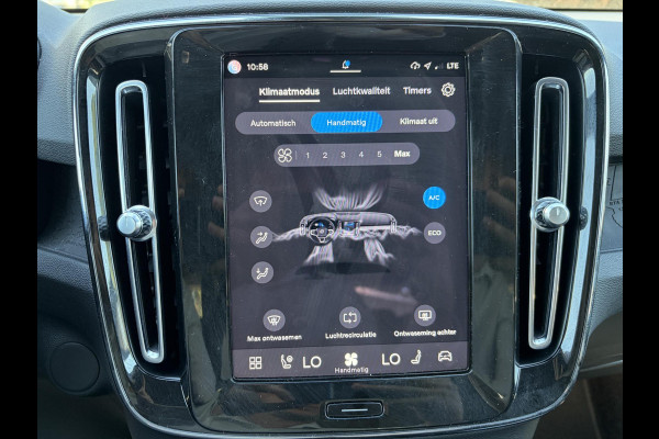 Volvo XC40 Plus Recharge Pure Electric 2WD SOH: 92% | WARMTEPEOMP | STOEL / STUUR VERWARMING | ELEK. ACHTERKLEP | VELGEN LICHT METAAL 19''