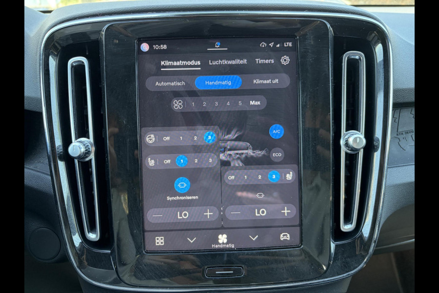 Volvo XC40 Plus Recharge Pure Electric 2WD SOH: 92% | WARMTEPEOMP | STOEL / STUUR VERWARMING | ELEK. ACHTERKLEP | VELGEN LICHT METAAL 19''