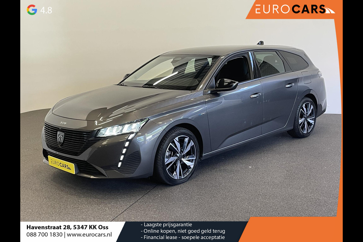 Peugeot 308 SW 1.6 PHEV 180pk Automaat Active Pack Business Navigatie Apple Carplay/Android Auto PDC VA + Camera 17" LM Velgen Adaptive Cruise Control Full LED Virtual Cockpit
