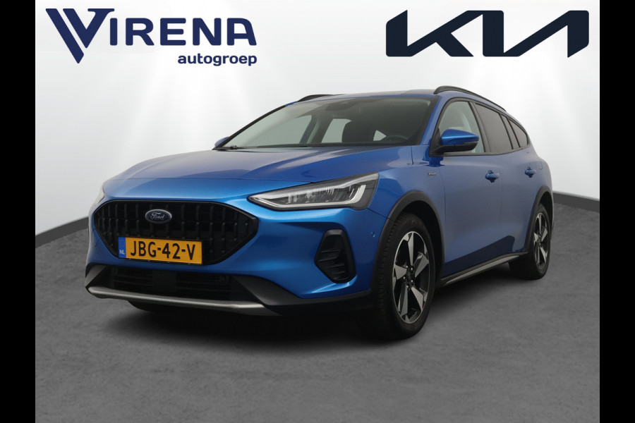 Ford FOCUS Wagon 1.0 EcoBoost Hybrid Active X - Trekhaak - All-Season banden - Camera - AppleCarplay - Android Auto - Virena Zekerheidspakket 895,-