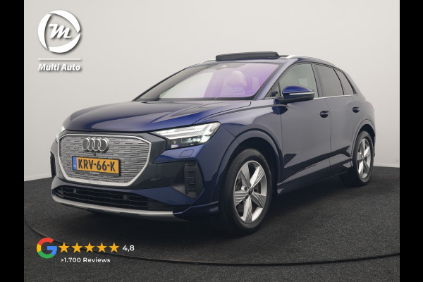 Audi Q4 e-tron 55 Quattro Advanced edition 82 kWh 340pk | Panodak | Adaptive Cruise | Head Up | Sonos Audio | Camera | Matrix LED | Stoelen & Stuur Verwarmd | Blis | Apple Carplay | Navigatie | DAB |