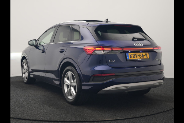 Audi Q4 e-tron 55 Quattro Advanced edition 82 kWh 340pk | Panodak | Adaptive Cruise | Head Up | Sonos Audio | Camera | Matrix LED | Stoelen & Stuur Verwarmd | Blis | Apple Carplay | Navigatie | DAB |