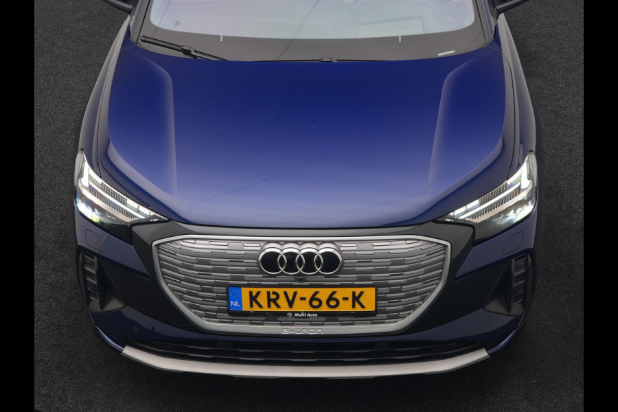 Audi Q4 e-tron 55 Quattro Advanced edition 82 kWh 340pk | Panodak | Adaptive Cruise | Head Up | Sonos Audio | Camera | Matrix LED | Stoelen & Stuur Verwarmd | Blis | Apple Carplay | Navigatie | DAB |
