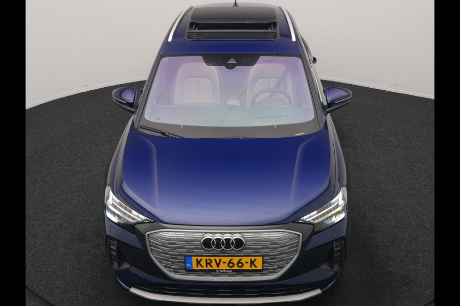 Audi Q4 e-tron 55 Quattro Advanced edition 82 kWh 340pk | Panodak | Adaptive Cruise | Head Up | Sonos Audio | Camera | Matrix LED | Stoelen & Stuur Verwarmd | Blis | Apple Carplay | Navigatie | DAB |