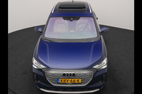Audi Q4 e-tron 55 Quattro Advanced edition 82 kWh 340pk | Panodak | Adaptive Cruise | Head Up | Sonos Audio | Camera | Matrix LED | Stoelen & Stuur Verwarmd | Blis | Apple Carplay | Navigatie | DAB |