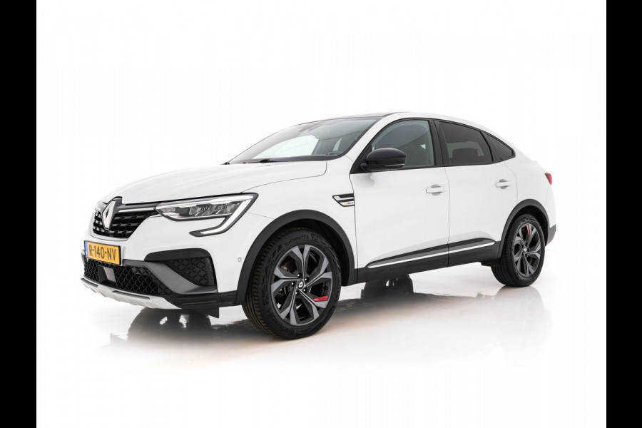 Renault Arkana 1.6 E-Tech Hybrid 145 R.S. Line (INCL-BTW) Aut. *LEATHER-FABRIC | FULL-LED | BLINDSPOT | CAMERA | BOSE-SOUND | HEATED-SPORTSEATS | KEYLESS | AMBIENTLIGHT | DIGI-COCKPIT | PRIVACY-GLASS | NAVI-FULLMAP | ECC | ADAPTIVE-CRUISE