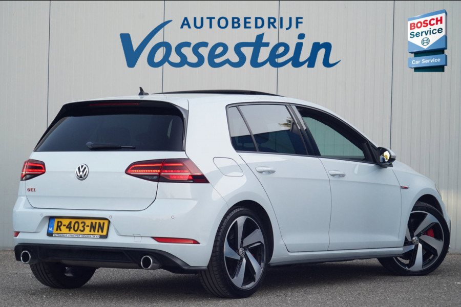 Volkswagen Golf 2.0 TSI GTI Performance / Pano / Dealeronderhouden / Dynaudio / Bearlock / White Silver Metallic