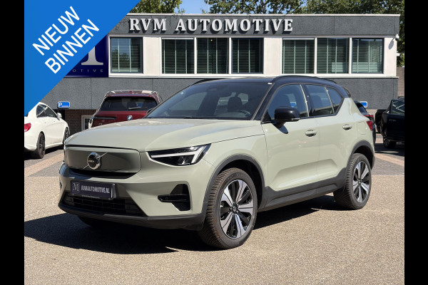 Volvo XC40 Core Recharge Pure Electric 2WD SOH 95%| VOLVO ONDERHOUDEN| RIJKLAARPRIJS INCL. 12 MND BOVAG GARANTIE| WARMTEPOMP| STOEL + STUURVERWARMING