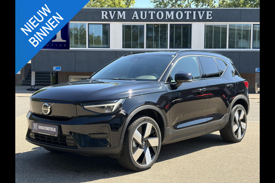 Volvo XC40 Plus Recharge Pure Electric 2WD SOH: 94% | STOEL / STUUR VERWARMING | VELGEN LICHT METAAL 20'' | ELEK. ACHTERKLEP | PILOT ASSIST