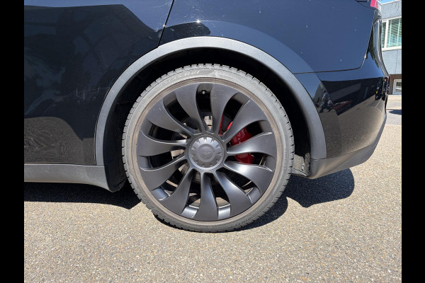 Tesla Model Y Performance AWD 75 kWh SOH 95% | 21 INCH TURBINE VELGEN| TESLA FABRIEKSGARANTIE T/M 01-2027 of 80.000KM!| RESTERENDE FABRIEKSGARANTIE OP DE HOOGVOLTACCU + AANDRIJFLIJN T/M 01-2031 of 192.000KM!