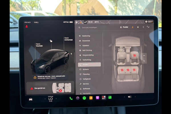 Tesla Model Y Performance AWD 75 kWh SOH 95% | 21 INCH TURBINE VELGEN| TESLA FABRIEKSGARANTIE T/M 01-2027 of 80.000KM!| RESTERENDE FABRIEKSGARANTIE OP DE HOOGVOLTACCU + AANDRIJFLIJN T/M 01-2031 of 192.000KM!