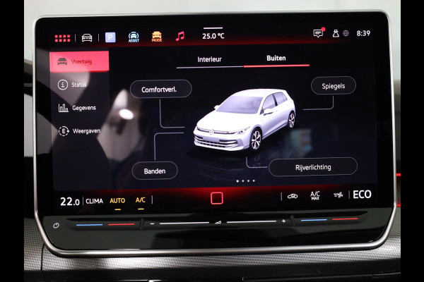 Volkswagen Golf 1.5 eHybrid Style Edition 204 pk Automaat (DSG) | Private lease vanaf €610| Navigatie via App | Parkeersensoren (Park assist) | Achteruitrijcamera | Adaptieve cruise control | Autom. airco (3 zones) |