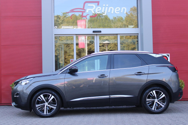 Peugeot 3008 1.2 130PK AUTOMAAT GT LINE | PANORAMA SCHUIF/KANTEL DAK | TREKHAAK | LEDEREN BEKLEDING | ELETRISCH BEDIENBARE BESTUURDERSSTOEL MET GEHEUGENFUNCTIE | MASSAGE STOELEN | FULL LED KOPLAMPEN | ELEKTRISCH BEDIENBARE ACHTERKLEP | ALL SEASON BANDEN | APPLE CARPLAY/ANDROID AUTO | NAVIGATIE | CLIMATE CONTROL | DODEHOEK DETECTIE | ADAPTIVE CRUISE CONTROL | KEYLESS ENTRY/START | STOEL VERWARMING |