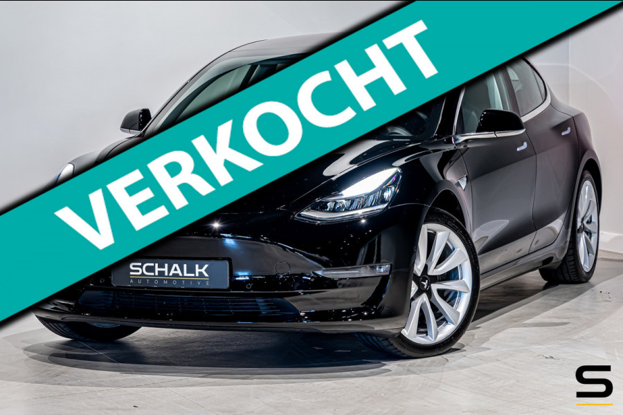 Tesla Model 3 Long Range AWD 75 kWh|NAP|Pano|Leder|Cam|E-stoel
