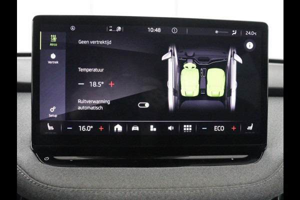 Škoda Enyaq iV 60 | SOH 92,0% | Half leder | Stuur/stoel verwarming | Adaptive cruise | Carplay | Sfeerverlichting | Climate control | Camera | Park assist | Trekhaak