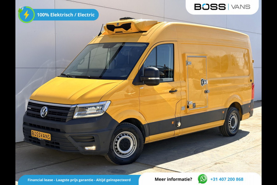 Volkswagen Crafter e-Crafter 36kWh 136PK Elektrische Koelwagen Zanotti LED Climate Control Cruise Control Carplay Camera Parkeersensoren 360° Frigo Koeler Kühlwagen