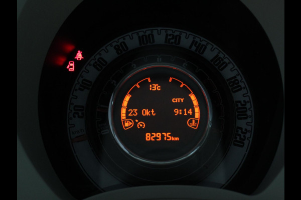 Fiat 500 1.2 Lounge Navigatie Leder Interieur Climate Control Panoramadak Parkeer sensoren