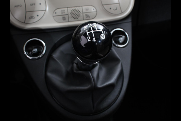 Fiat 500 1.2 Lounge Navigatie Leder Interieur Climate Control Panoramadak Parkeer sensoren