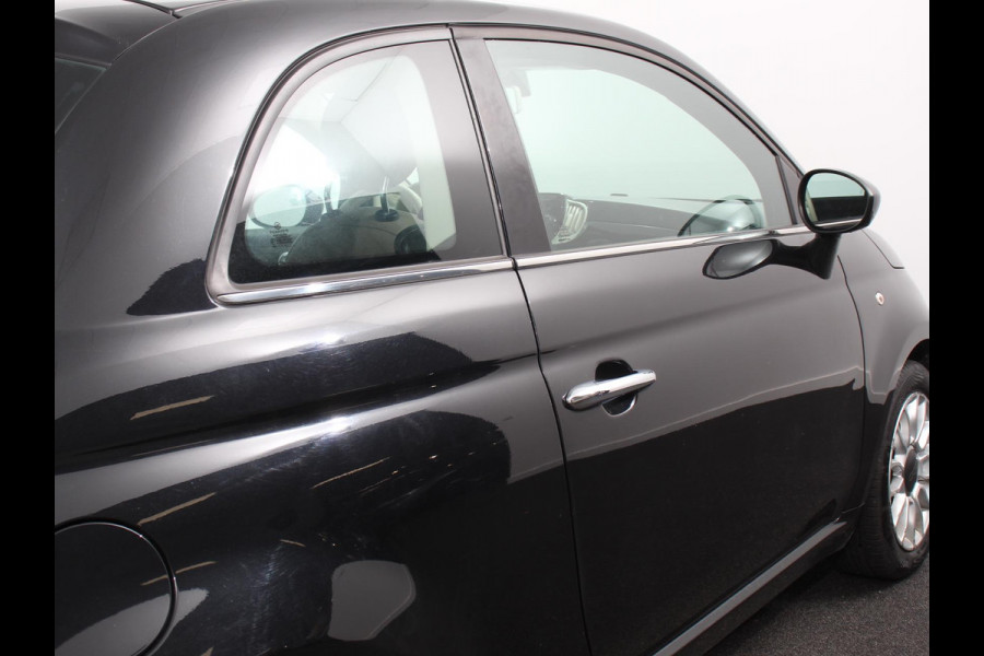 Fiat 500 1.2 Lounge Navigatie Leder Interieur Climate Control Panoramadak Parkeer sensoren