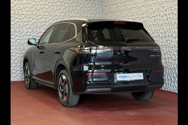 GEELY E5 Pro+ 68 kWh | LONG RANGE 450 Km wltp | 8 Jaar Garantie | 19'' LMV Verwarmde & Gekoelde Stoelen | 360° View | Warmtepomp | Leder