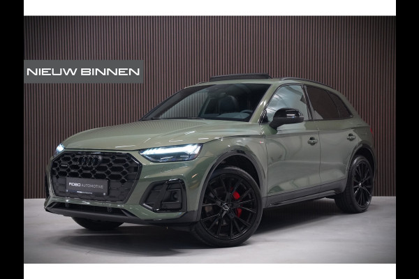 Audi Q5 50 TFSI e S edition Competition S-Line | Panoramadak | Stoelverwarming | Keyless | Matrix LED | Camera | Apple Carplay | Navigatie | Cruise Control | Ambiance Verlichting | SOH 100%