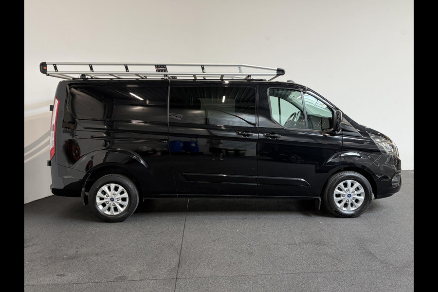 Ford Transit Custom 300 2.0 TDCI L2H1 Limited Dubbele cabine Navigatie Airco 2 Schuifdeuren Trekhaak Parkeersensoren Carplay DAB