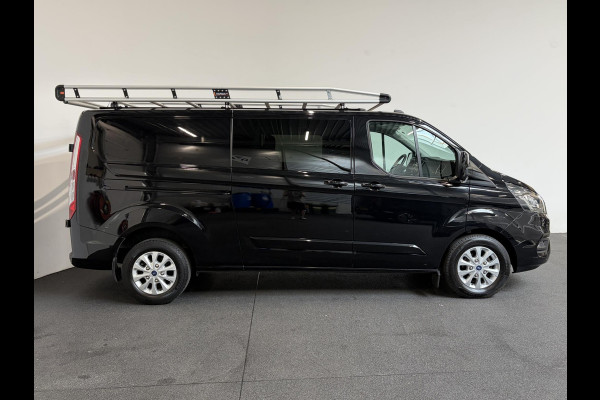 Ford Transit Custom 300 2.0 TDCI L2H1 Limited Dubbele cabine Navigatie Airco 2 Schuifdeuren Trekhaak Parkeersensoren Carplay DAB